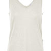White Hilde Tie Top - StyleFav