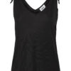 Black Hilde Tie Top