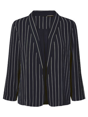 Helle Pinstripe Blazer - StyleFav