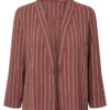 Cowhide Helle Pinstripe Blazer