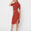 Elliott Calf Length Midi Skirt - StyleFav
