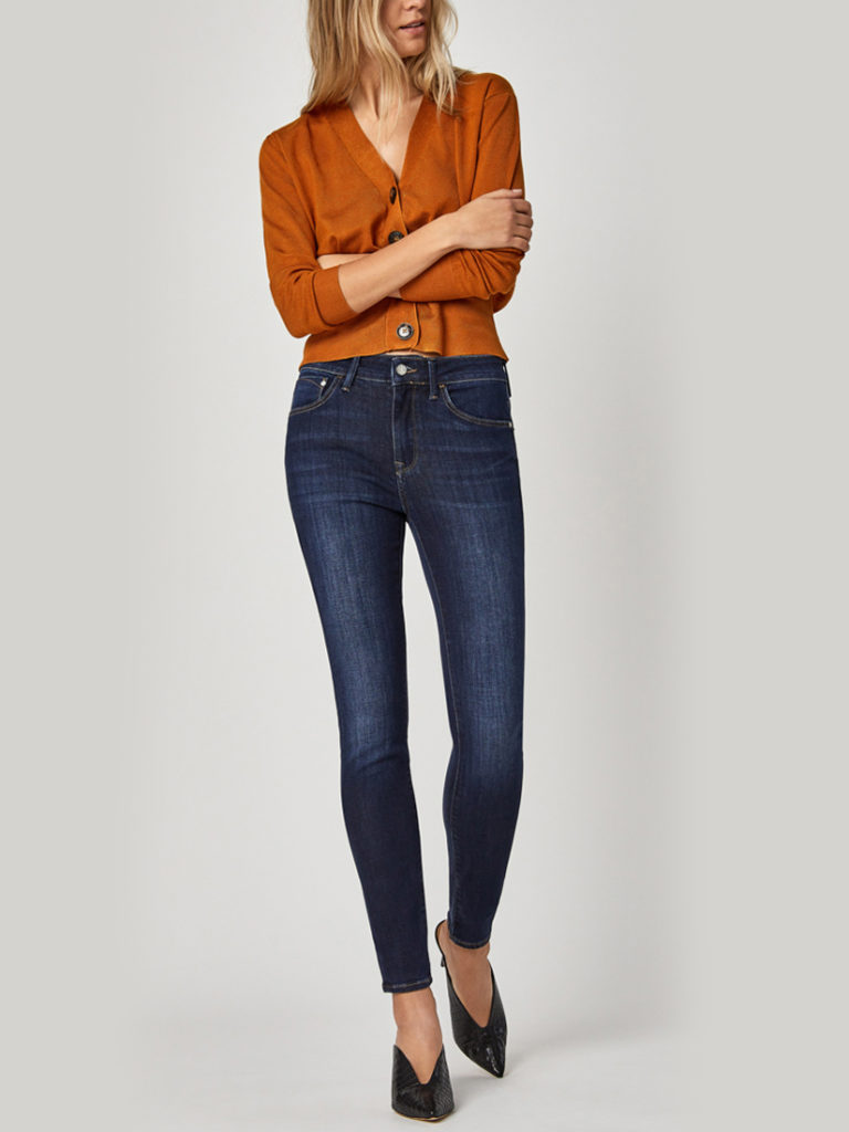 Soft Stretchy High Rise The Everyday Skinny Jeans - Burgundy
