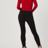 Tess Smoke Destroyed Hem Skinny Jeans - StyleFav