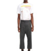Unisex Stone Drop Crop Pants - StyleFav