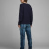 Post Crew Neck Knit Sweater - StyleFav