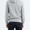 Melange Cotton Graphic Pullover Hoodie - StyleFav