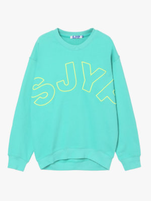 SJYP Embroidered Logo Sweatshirt - StyleFav