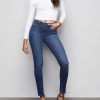 Good legs Blue004 High Rise Skinny Jeans - StyleFav