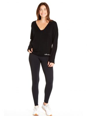 Hello Weekend V-Neck Long Sleeve T-Shirt - StyleFav