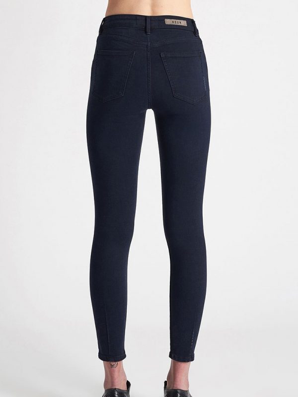 The Adele High Waist Jean In Cream