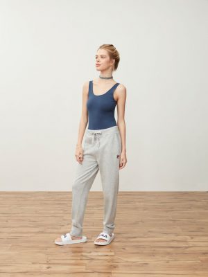 Frances Rib Cuff Joggers - StyleFav