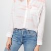 Kate Tailored Silk Tie Dye Button Shirt - StyleFav