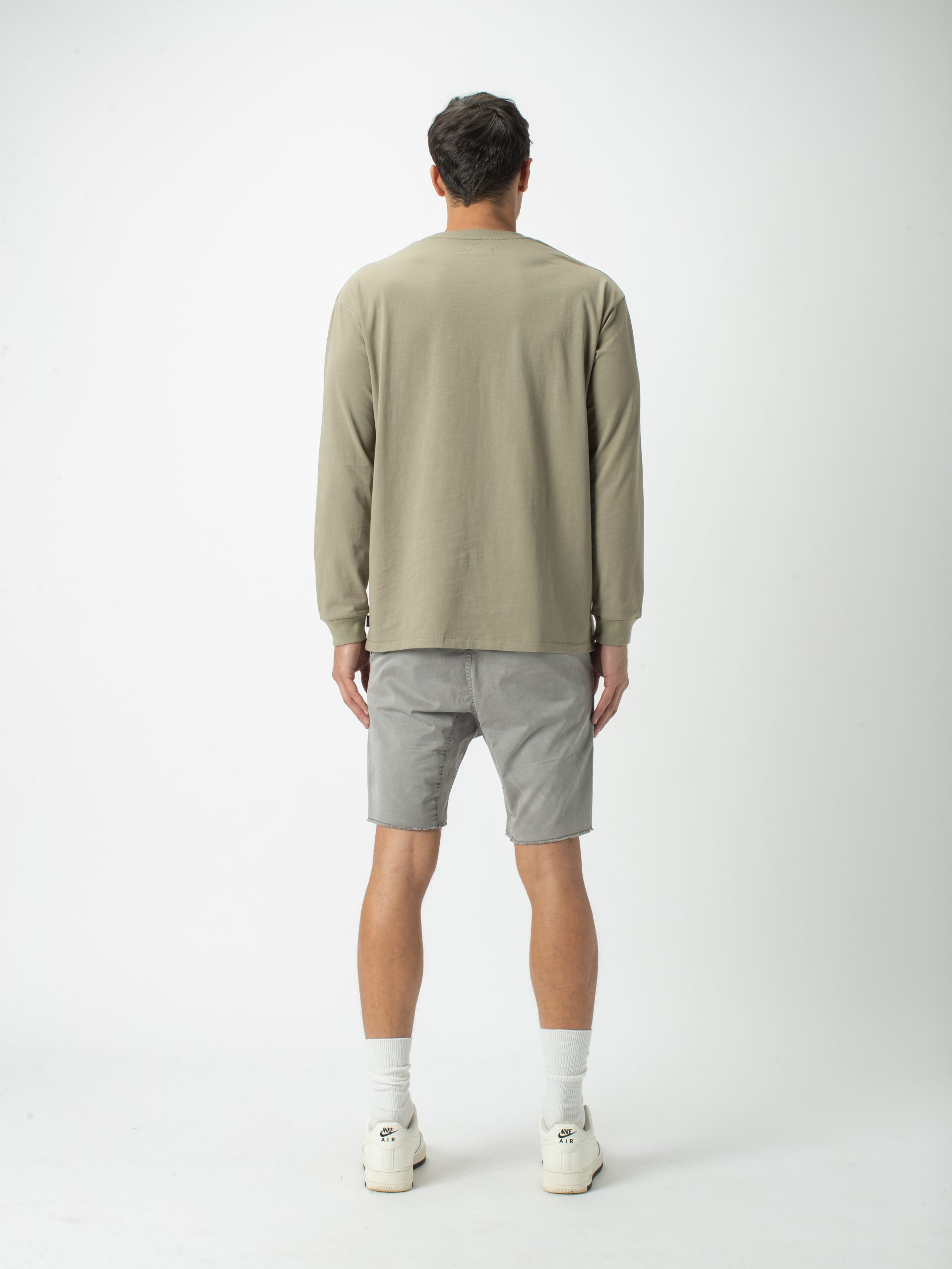 Workwear Box Long Sleeve Crew T Shirt - StyleFav