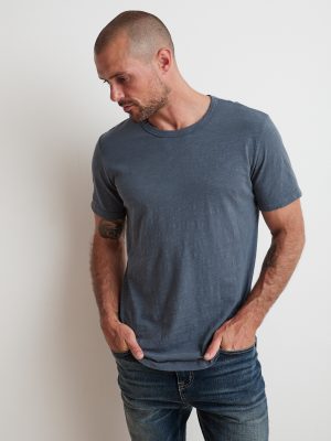 Classic Slub Crew T Shirt - StyleFav