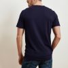 Chad Raw Edge Slub Pocket T Shirt - StyleFav