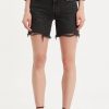 Bee's Knees 501 Mid Thigh Ripped Shorts - StyleFav