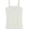 Organic Cotton Ribbed Tank Top - StyleFav