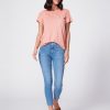 Jukebox Distressed Hoxton Crop High Rise Skinny Jeans - StyleFav