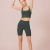 Essential High Rise Bike Shorts - StyleFav