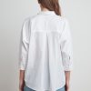 Carey Woven Cotton Button Up Shirt - StyleFav