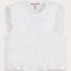 Keoni Capsule Ruffled Crop Top -StyleFav