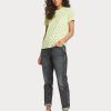 Burnout Polka Dot T-Shirt - StyleFav