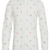 Bird Print Long Sleeve Shirt - StyleFav