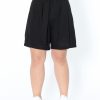 D Ring Belted High Waist Shorts - StyleFav