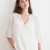 Mylie Georgette Dot Blouse - StyleFav