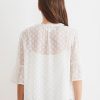 Mylie Georgette Dot Blouse - StyleFav