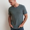 Amaro Classic Slub Crew T Shirt - StyleFav