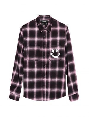 Grin Plaid Shirt - StyleFav