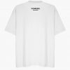 White Lucky Box Tee with Crystals - Stylefav