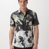 Floating Floral Short Sleeve Shirt - StyleFav