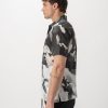 Floating Floral Short Sleeve Shirt - StyleFav