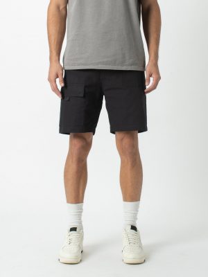 Black Jumpa Combat Shorts - StyleFav