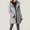 Camelia Brushed Down Coat - StyleFav