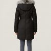 Christy Silver Fur Brushed Down Coat - StyleFav