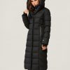Talyse Long Maxi Brushed Down Coat - StyleFav