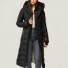 Talyse Long Maxi Brushed Down Coat - StyleFav
