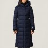 Talyse Long Maxi Brushed Down Coat - StyleFav