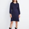 Rochelle Long Sleeve Tie Back Dress - StyleFav