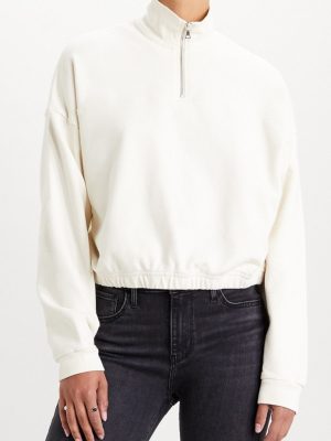 Tofu Pom Quarter Zip Sweatshirt - StyleFav