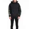 Green Glitter Creatures of the Night Hoodie - StyleFav
