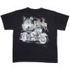 Creatures of the Night Vintage Wolf Tee S3 - StyleFav