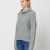 Jerome Ribbed Cowl Neck Sweater - StyleFav