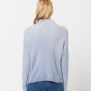 Kyra Ribbed Mock Neck Cashmere Sweater - StyleFav