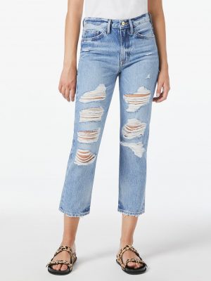 Ellington Rips Le Piper Crop Straight Jeans - StyleFav