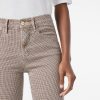 Le High Houndstooth Tawny Skinny Jeans - StyleFav