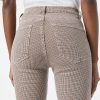 Le High Houndstooth Tawny Skinny Jeans - StyleFav
